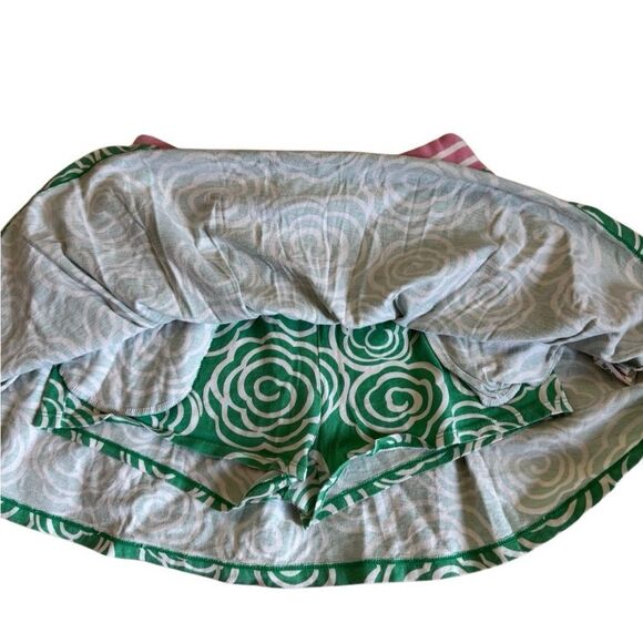 Mini Boden Girls Green & Pink Floral Print Skort Size 9-10Y - Picture 6 of 7